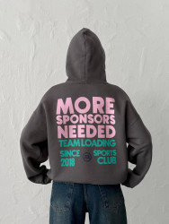 Худи женские на флисе оптом 91423570 0003-94