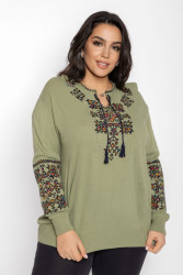 Вышиванки женские БАТАЛ оптом 35094768 69-20