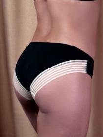 Трусы женские Acousma P6453H (  чёрно-бежевый  6 шт. )