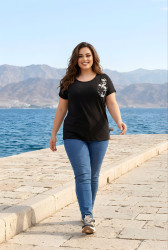 Футболки женские БАТАЛ оптом 42761985 2507-20