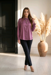 Блузки женские БАТАЛ оптом 90342618 869-125