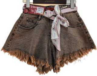 Шорты джинсовые женские оптом 57041628 82188-162