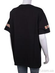 Футболка, Мир оптом 3489-2312-1 black