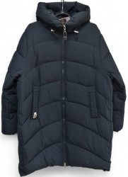 Куртки зимние женские FURUI БАТАЛ (темно-синий) оптом 86754312 3900-65