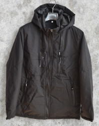 Куртки демисезонные мужские (черный) оптом 85073412 241-30