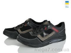 Кроссовки, Paolla оптом 333-3 чорний-олив.