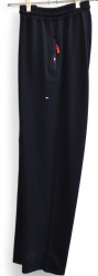 Спортивные штаны мужские БАТАЛ (черный) оптом 30529716 03-39