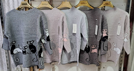 Свитера женские ПОЛУБАТАЛ оптом 25019847 5397-1