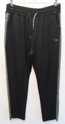 Спортивные штаны женские CLOVER (black) оптом 59247068 LM8882-79