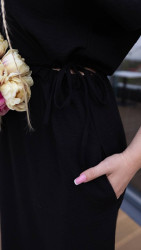 Сукні жіночі (чорний) оптом 