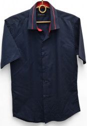Рубашки мужские (темно-синий) оптом 83105672 01-65