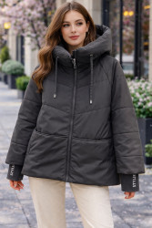 Куртки демисезонные женские БАТАЛ оптом 69723514 294-129