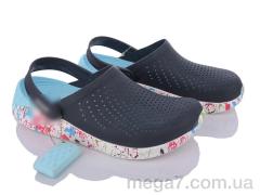 Кроксы, Shev-Shoes оптом 204592-066 navy-blue