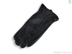 Перчатки, Королева оптом GN06-04М шкіра махра black
