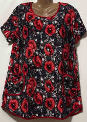 Туники женские БАТАЛ оптом 78542091 Р1-106