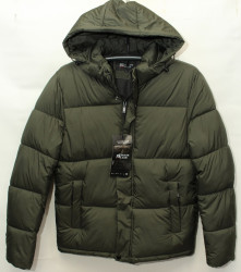 Куртки зимние мужские (хаки) оптом 40619823 7116-18