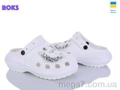Кроксы, Roks оптом 1410-2-2 білий