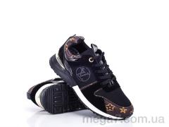 Кроссовки, Katyo оптом 812 black