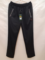 Спортивные штаны мужские (черный) оптом 94170682 1000-1