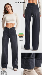 Джинсы женские на байке ITS BASIC оптом 18097426 3619-102