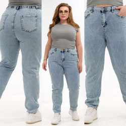 Джинси жіночі БАТАЛ оптом LADY JEANS