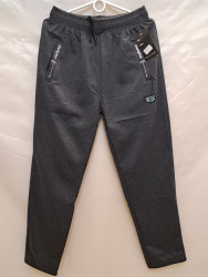 Спортивные штаны мужские на флисе (gray) оптом 40215397 3025-7