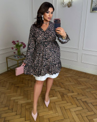 Платья женские БАТАЛ оптом 83921765 0140-329