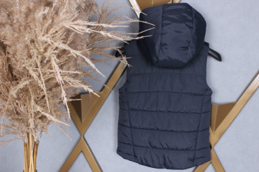 Жилетки детские (dark blue) оптом 36507981 915-31