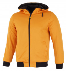 Куртки двосторонні чоловічі HXS (black-yellow) оптом