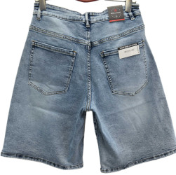 Шорты джинсовые женские RELUCKY БАТАЛ оптом 07349618 029-1-317