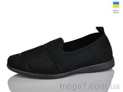Слипоны, Lot Shoes оптом 713 чорний