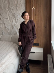 Комбинезоны женские на флисе оптом 39265018 2496-78