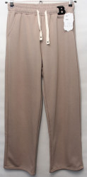 Спортивные штаны женские БАТАЛ на меху оптом 05793426 DK6002-106