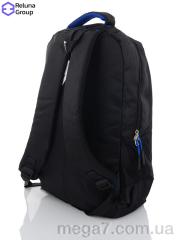 Рюкзак, Reluna Group оптом RELUNA 05 black-blue (48x28x14)
