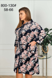 Халати жіночі БАТАЛ оптом XUE LI XIANG