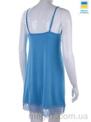 Ночная рубашка, Nadia & Natali оптом --- 8289 blue батал