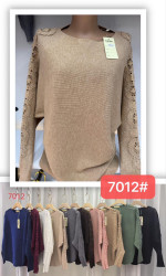 Свитера женские БАТАЛ оптом 94680513 7012-70