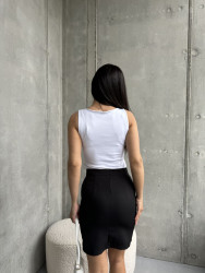 Спідниці жіночі (чорний) оптом MILANOLOOK 