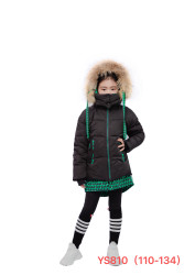 Куртки зимние детские (черный) оптом Китай 47219538 810-1