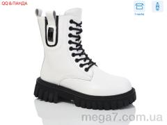 Ботинки, QQ shoes оптом 5223 white