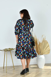 Платья женские БАТАЛ оптом 50986324 374-12