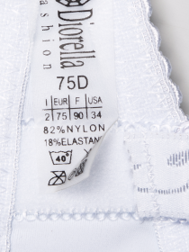 Бюстгальтер Diorella 34271D (  белый, D  6 шт. )