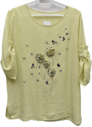 Футболки женские ПОЛУБАТАЛ оптом 02958143 386-17