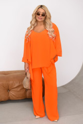 Костюмы женские БАТАЛ (3-ка) оптом 37614059 8958-195