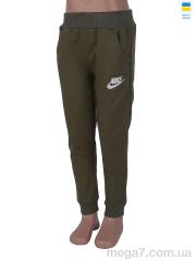 Спортивные брюки, Obuvok оптом 0032 (06881-14) green (122)
