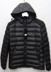 Куртки кожзам мужские FUDIAO (black) оптом 43059287 5818-82