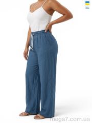 Брюки, Sport style оптом 49058 синій