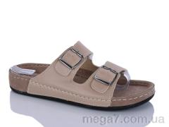 Шлепки, Sali-2 оптом 06-14 корич.к.