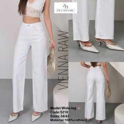 Джинсы ТРУБЫ женские оптом 10436598 5218-1