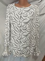 Блузки женские БАТАЛ оптом 12904875 585-56